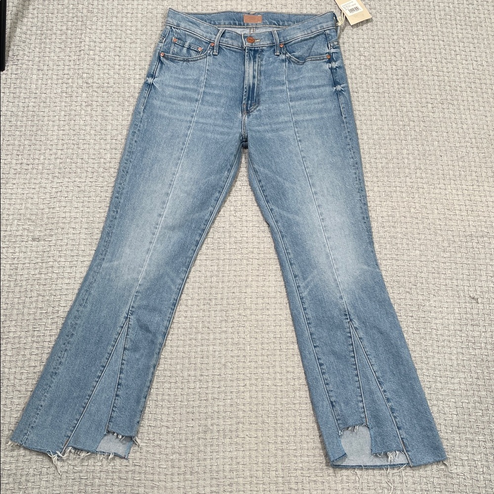 Women’s MOTHER Insider Crop Pointy Fray Lets Get it Together 10987-1709 Size 29 - Picture 7 of 16